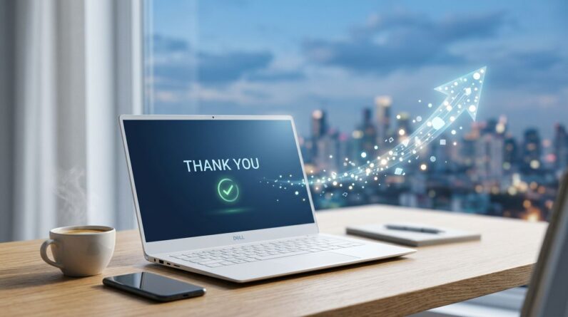 Thank You Page Strategy for Service Businesses That Moves Leads Forward